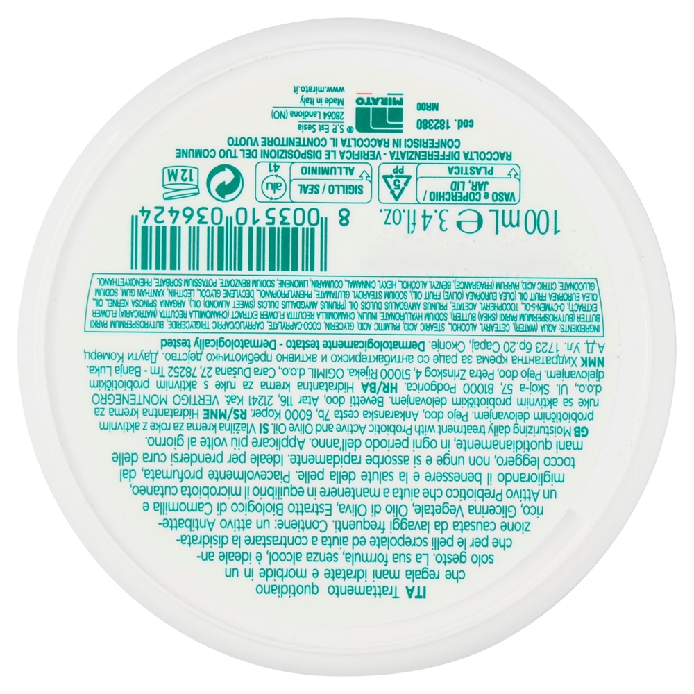 Glicemille Crema Mani 2in1 Idratante con Antibatterico 100 mL
